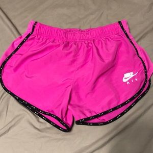 Like new Nike Air pink running shorts size Medium